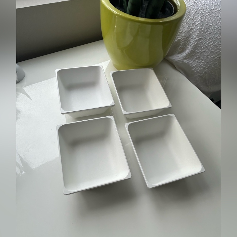 IKEA White Storage Containers - Picture 4 of 7